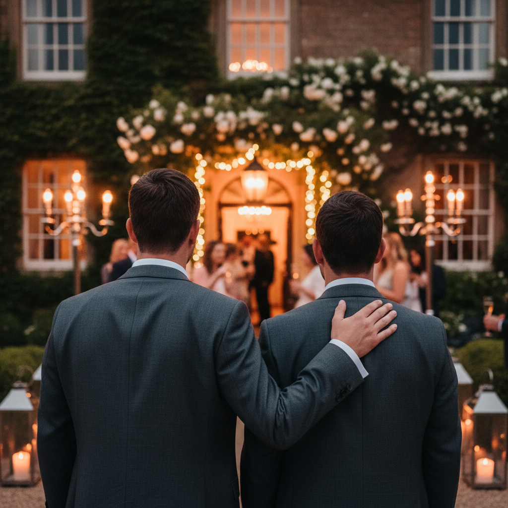 best man speech for brother scene at a wedding reception