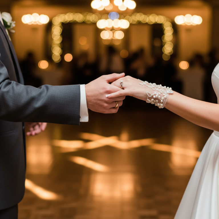 first dance wedding songs scene at a wedding reception
