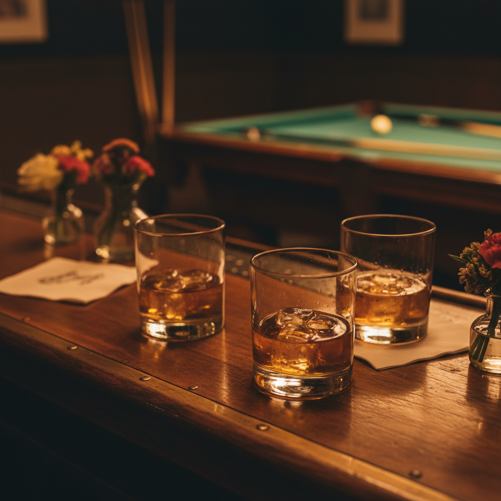 wedding after party ideas scene at a wedding reception