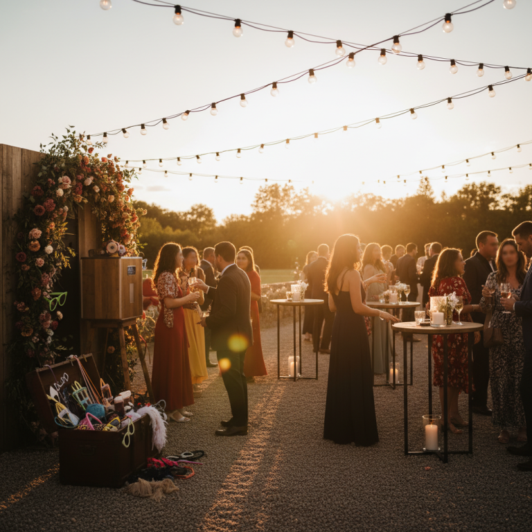wedding entertainment ideas scene at a wedding reception